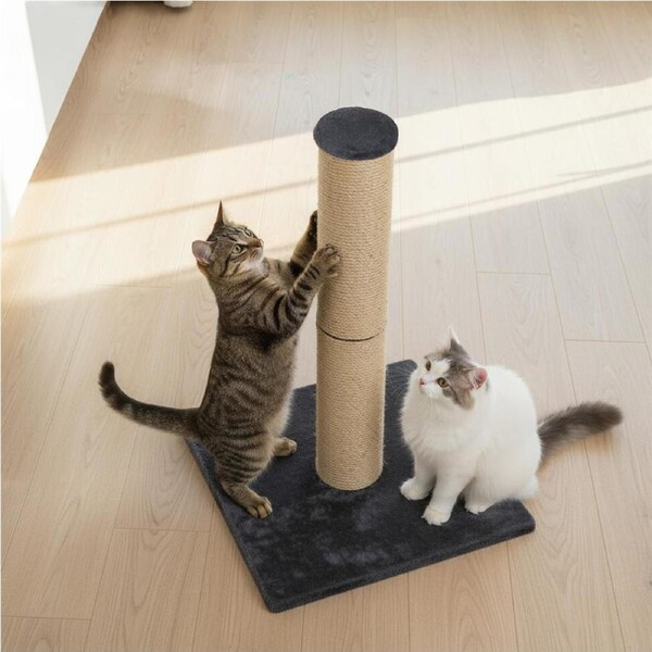 74.5cm PaWz Heavy Duty Cat Scratching Post with Wide Base