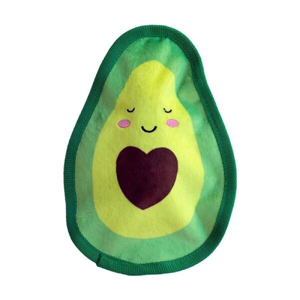 Petshop By Fringe Studio Avocado Love No Stuffing Plush Dog Toy 25x18cm