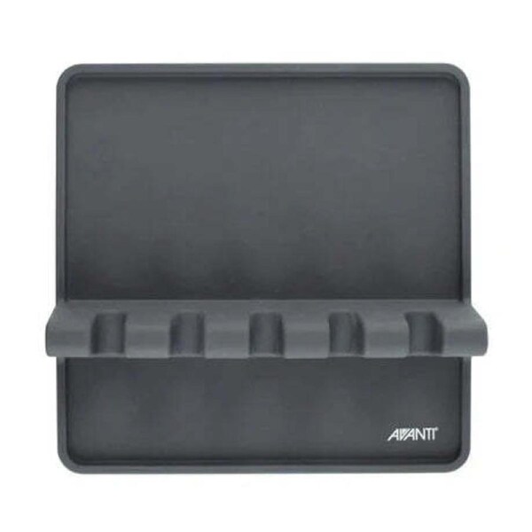 Avanti Silicone Heat Resistant Non Slip Utensil Rest w/ 5 Slots 16.5x16.5cm