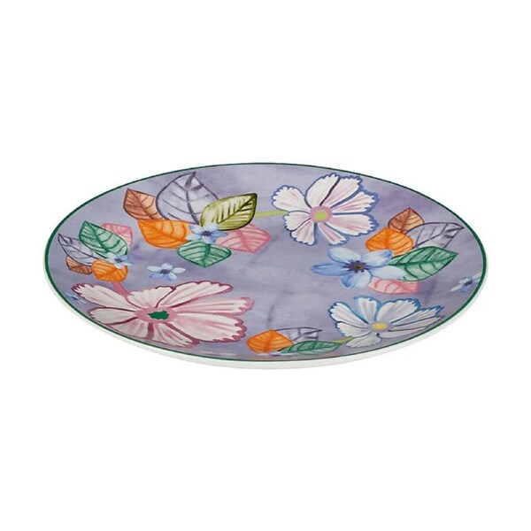 Maxwell & Williams Poppy Love Coupe Porcelain Side Plate Floral Design 19cm