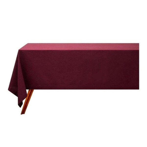 Maxwell & Williams Cotton Classics Rectangular Tablecloth Aubergine 230x150cm