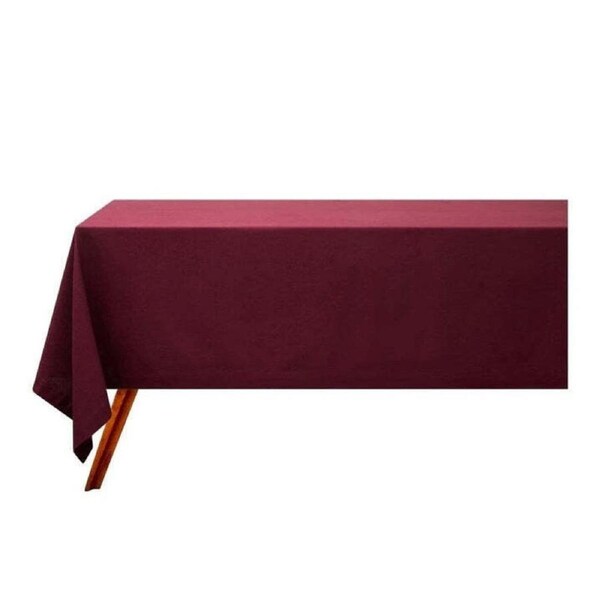 Maxwell & Williams Cotton Classics Rectangular Tablecloth Aubergine 300x150cm
