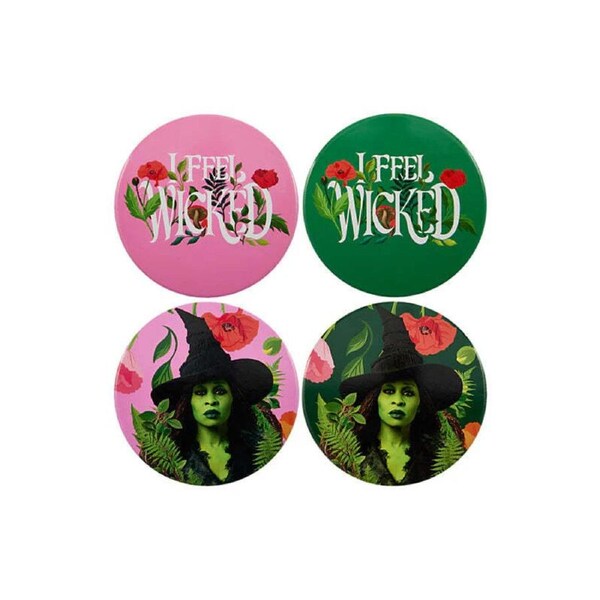 Maxwell & Williams Ceramic Coasters Set Serveware Feel Wicked 10cm Pack of 4