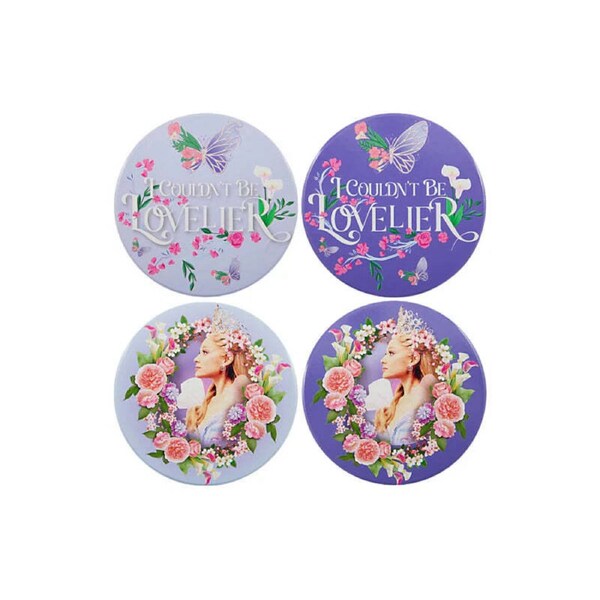 Maxwell & Williams Ceramic Coasters Set Serveware Lovelier 10cm Pack of 4