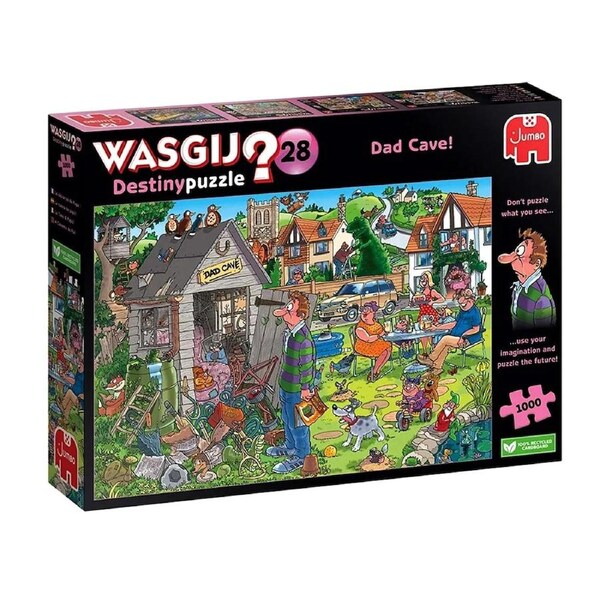 Wasgij? Puzzle 1000pc - Destiny 28 - Dad Cave!