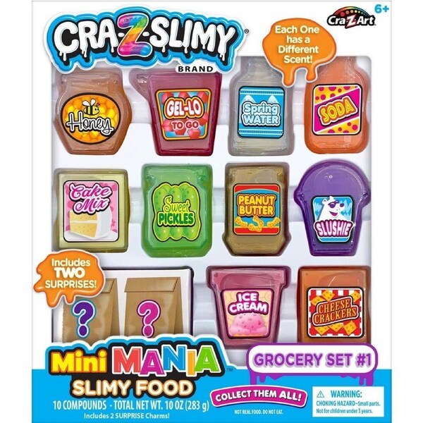 CRA-Z-SLIMY MINI MANIA SLIMY TREATS