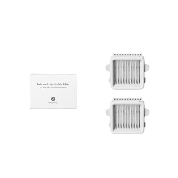 Roborock Wet and Dry Filter (2 Pack) - F25 - F25 ACE - F25 RT - F25 Ultra