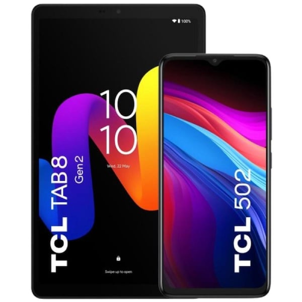 TCL Tab 8 Tablet and TCL 502 Smartphone Bundle
