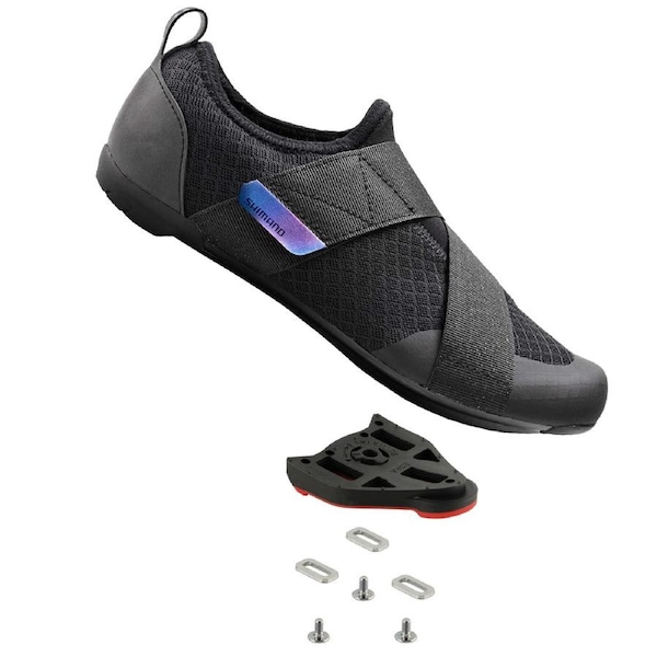 Shimano IC100 Men Indoor Cycling Spin Shoes with Look ARC Delta Compatible Cleats - Size 44