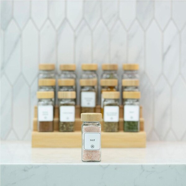 Bamboo Shaker Spice Jar – 120 ml