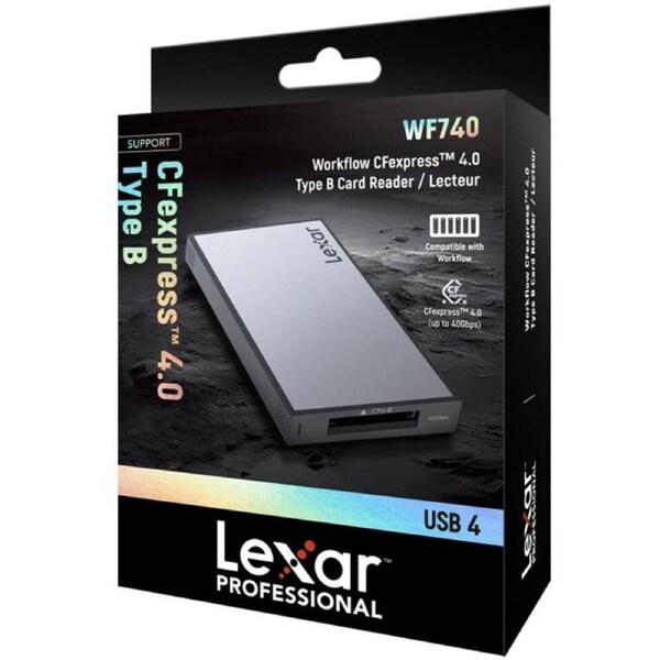 Lexar Professional Workflow Cfexpress 4.0 Type B Card Reader