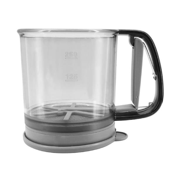 Semi Automatic Handheld Flour Sieve Fine Mesh Food Grade Baking Sifter