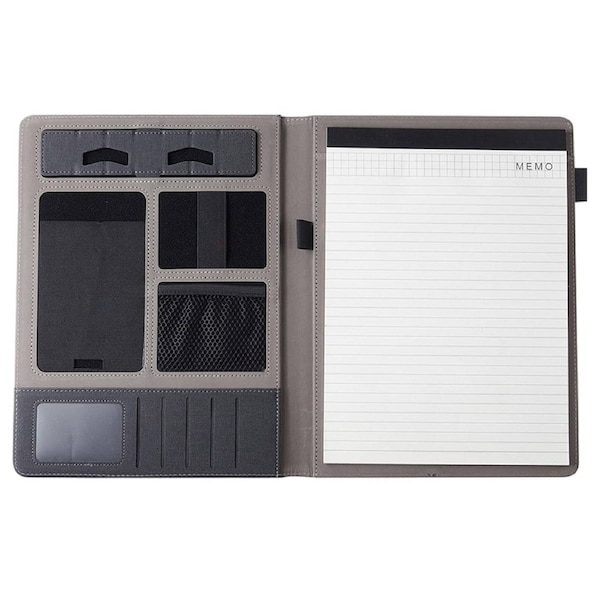 A4 Multifunctional Business File Folder Sturdy for Office Document Paper Storage