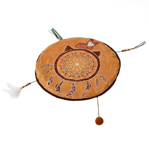 Bohemian Style Pet Bed Mat Washable Non Slip for Dogs Cats All Seasons Home Use