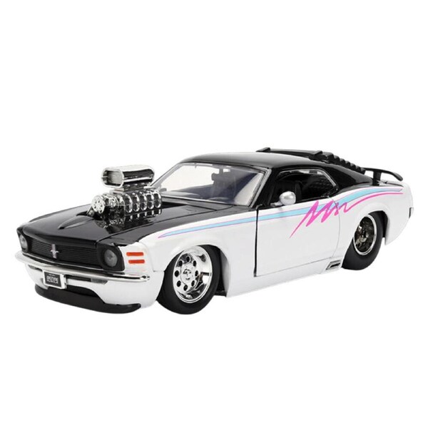 Jada 1:24 Scale Big Time Muscle 1970 Ford Mustang Boss 429 Diecast Car Model