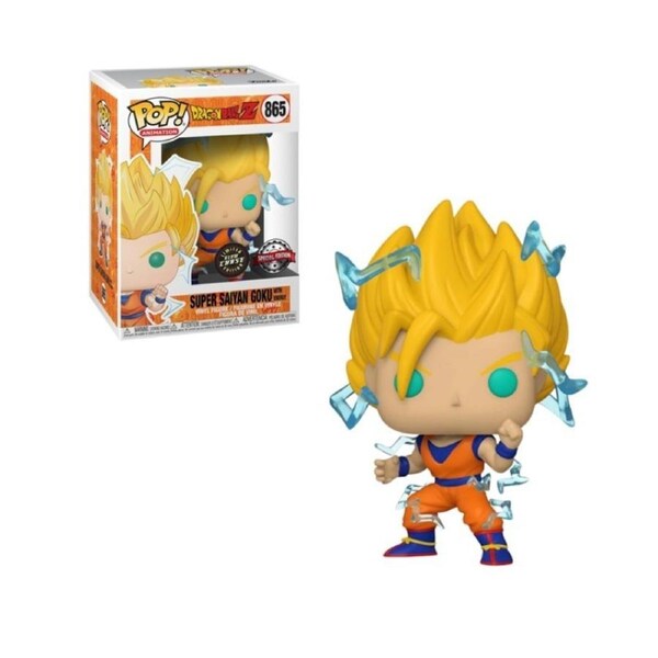 Funko POP Animation Dragonball Z Super Saiyan Goku With Energy (CHASE) #865