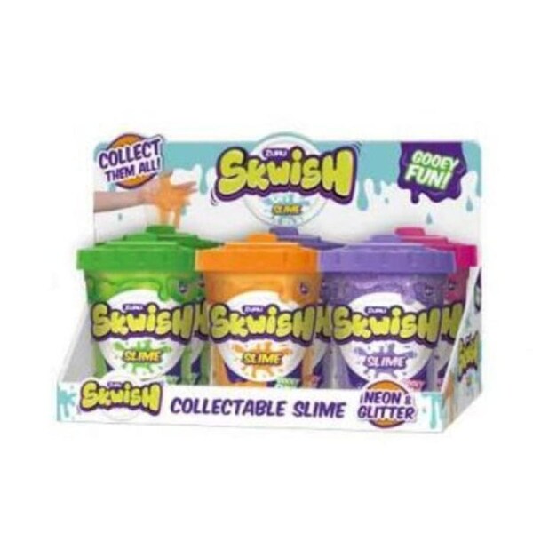 Zuru Skwish Slime Large Tub Assorted Colours