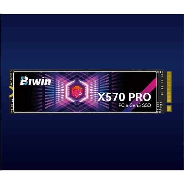 BIWIN Black Opal 8TB X570 PRO PCIe Gen5 4, NVMe 2280 Up to 14000/13000 MB/s BX570DN08TB-RGX - 5 Year Warranty