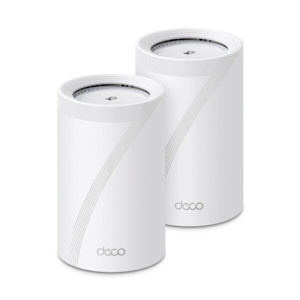 TP-Link Deco BE68 BEBE 14000 Tri-Band Whole Home Mesh Wi-Fi 7 System(2-pack) BE14000, Wi-Fi 7, Tri-Band 6/5/2.4GHz, AI Mesh, 8 antennas, 10G+2.5G LAN