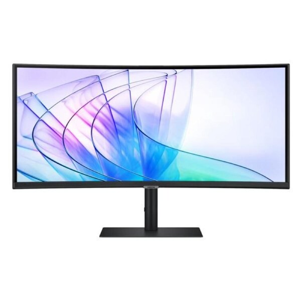 Samsung 34' ViewFinity S50GC UWQHD Ultra 3000:1 100Hz 3440x1440 21:9 5ms 350 cd/ HDR10 VA DP HDMI USB-C Hub LAN Webcam Tilt HAS Swivel VESA 3YR