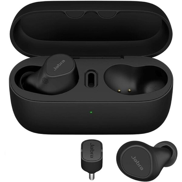 Jabra, Evolve2, Buds, MS Teams, USB-C, Professional, Pocketable Calls.True Wireless Earbudsengineered for Hybrid Working, 8 Hours Battery, 33with Case