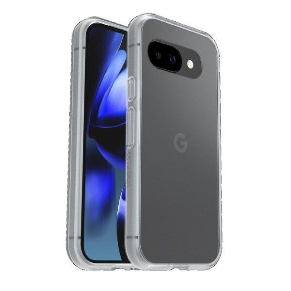 OtterBox React Google Pixel 9A 5G (6.3') Case Clear - (77-97761), Antimicrobial, DROP+ Military Standard, Hard Case, Soft Grip,7 Years Warranty