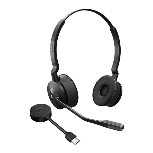 Jabra Engage 55 SE, Stereo, Link400c, Teams DECT Headset, 150m Wireless Range