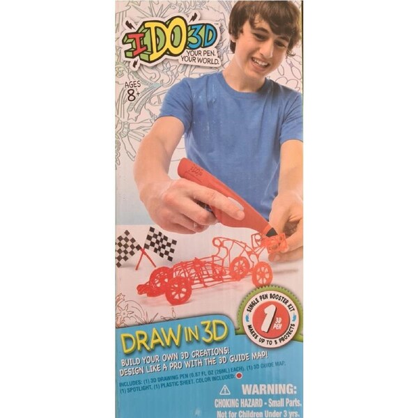 IDO3D 1 PEN SET! Single Pen Booster Kit (Red pen set)