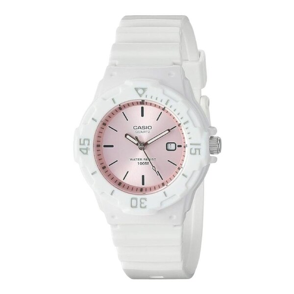 Casio LRW-200H-4E3V Womens Analog Watch Rotating Bezel Date Display 100m