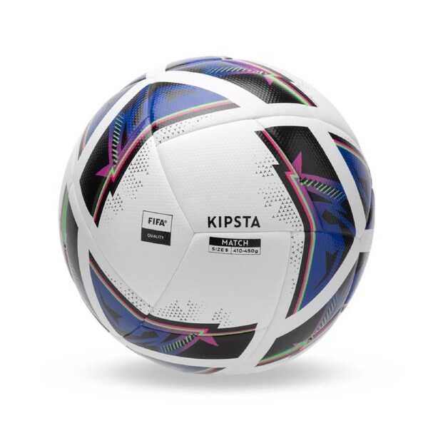 Kipsta Size 5 Fifa Quality Football Hybrid 2 Match Ball White