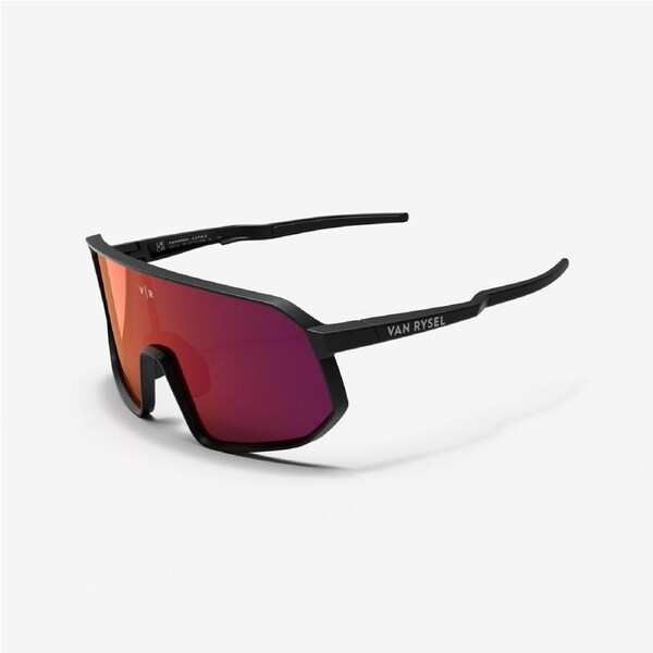 Van Rysel Cycling Cat 3 Sunglasses Roadr 900 Perf Black