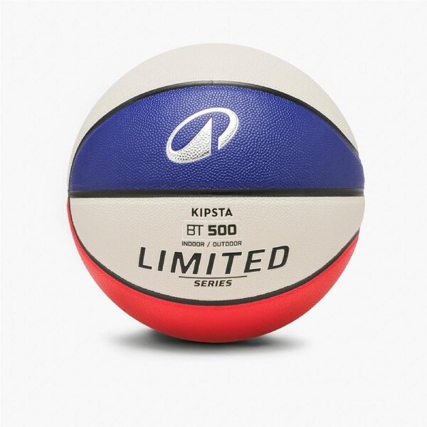 Decathlon Size 7 Basketball Bt500 Touch Blue/Red