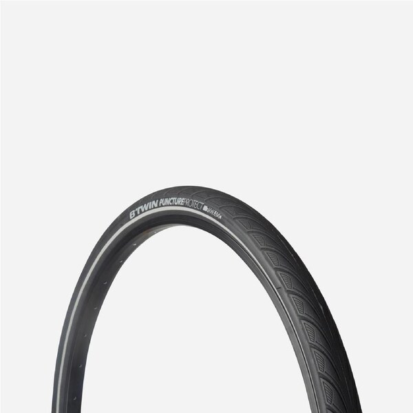 Btwin City5 Protect 26X1.75 City Bike Tyre Etrto 44 559 Black