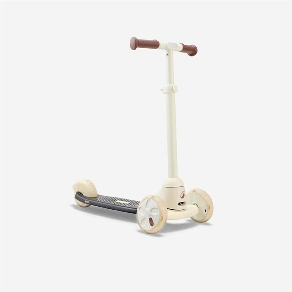 Decathlon Kids' 3 Wheeled Scooter B500 Mocha