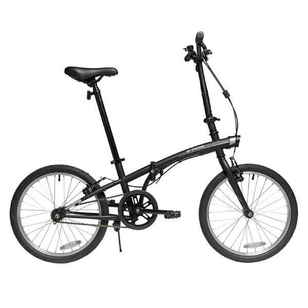 Btwin Tilt 100 20" Folding Bike Black