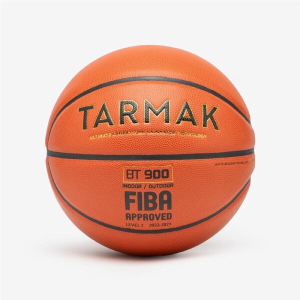 Decathlon Size 7 Basketball Fiba Control Pro Bt900 Orange