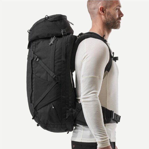 Decathlon Men'S Travel Trekking Backpack 50+6L With Suitcase Opening – Travel 900