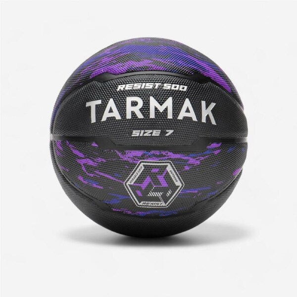 Decathlon Size 7 Basketball R500 Purple/Black