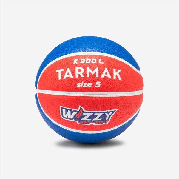 Decathlon Size 5 Basketball Wizzy K900 Red/Blue