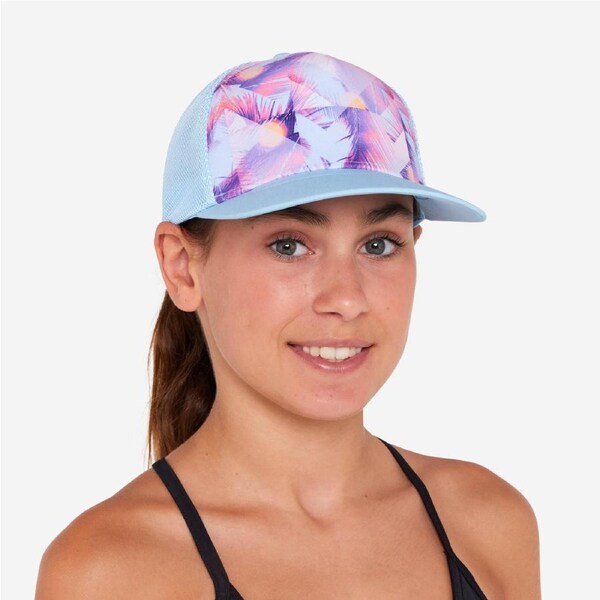 Decathlon Kids’ Surfing Trucker Cap Posy Blue