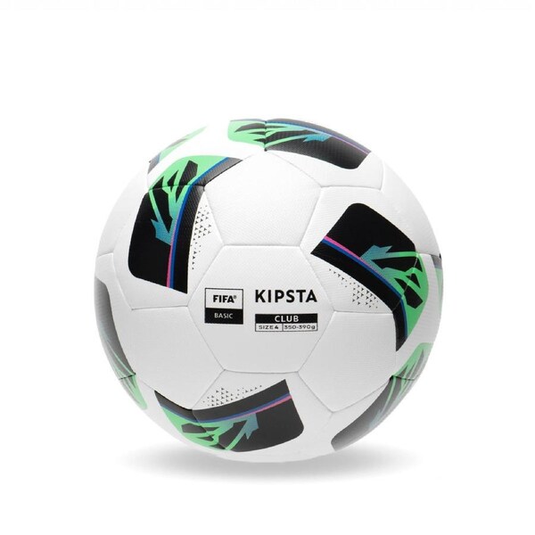 Kipsta Size 4 Fifa Basic Football Club Hybrid White