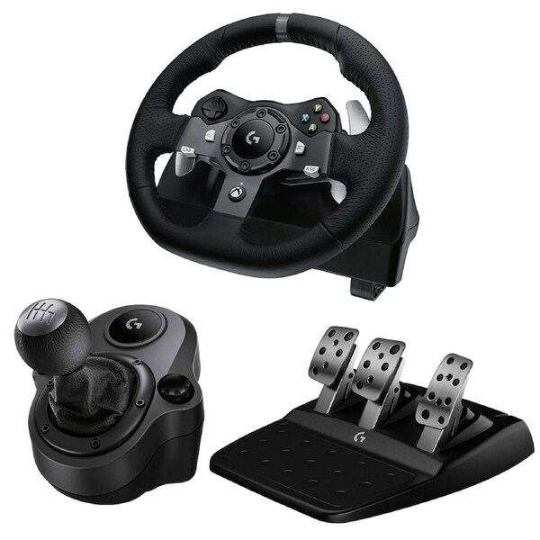 Logitech G G920 Driving Force Racing Wheel + Pedals and Shifter for Xbox Series X/S