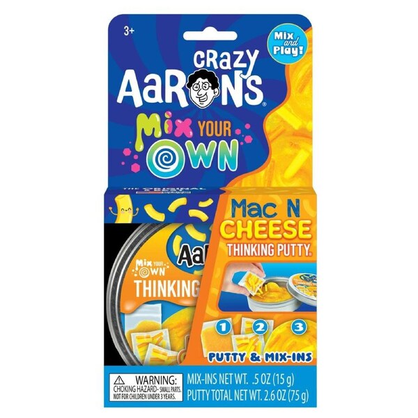 Crazy Aarons Thinking Putty Mix Its Mac & Cheese