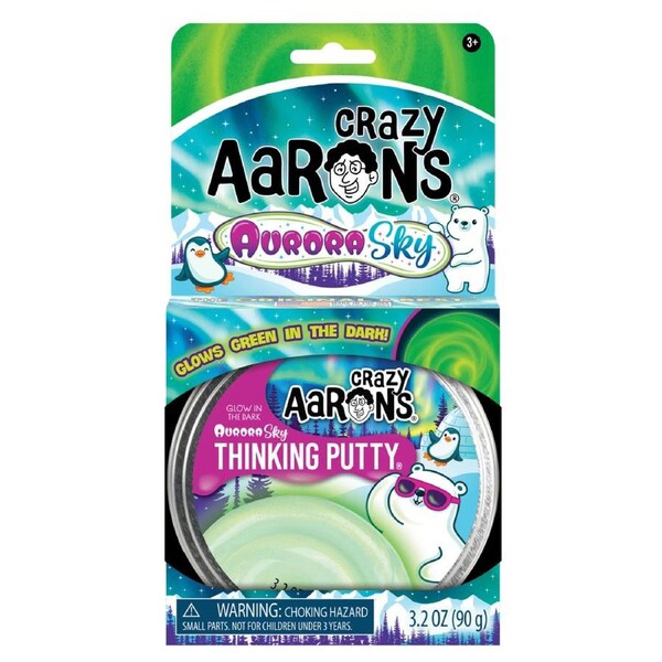 Crazy Aarons Thinking Putty Aurora Sky