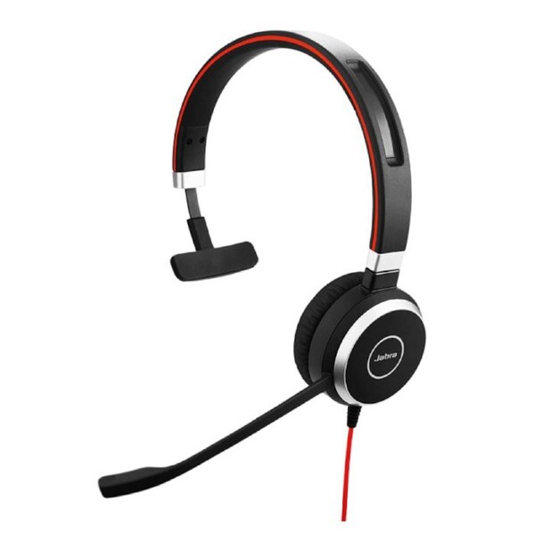 Jabra Evolve 40 UC Mono USB-C & 3.5mm Corded Headset