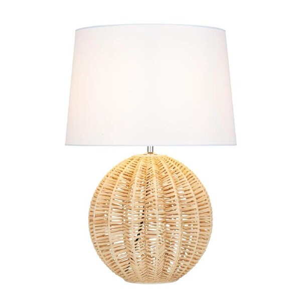 Mercator Balmain Tropical Raffia Table Lamp