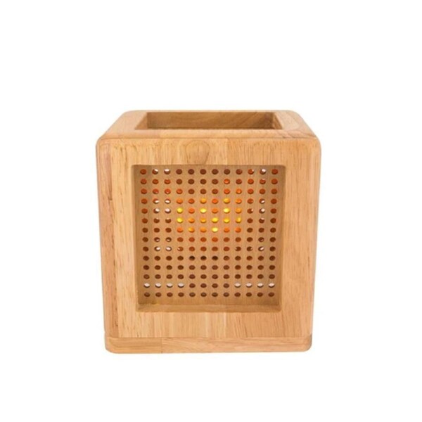 CLA Zen Interior Clear Coated Wood Table Lamp