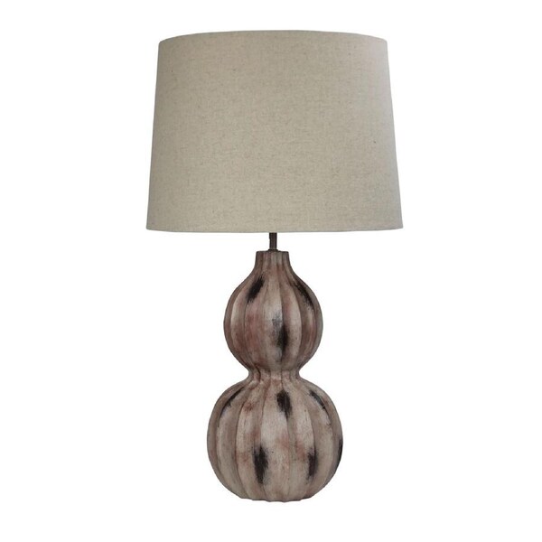 Oriel Lighting AUTUMN Decorative Lamp in Browns 68cm