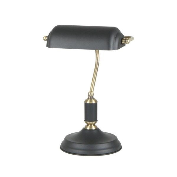 CLA Banca Interior Banker Lamps with Cylindrical Shade