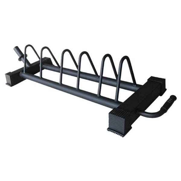 Olympic Bumper Plate Floor Rack with Handle - Reload X Series